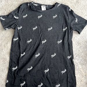 Barely worn PINK tee shirt. Size: MEDIUM